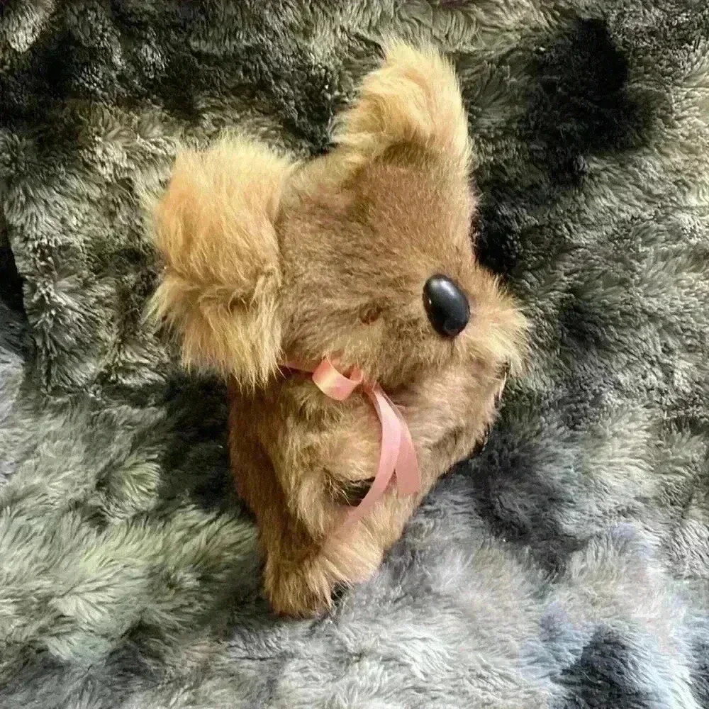Vintage Australian Koala bear real fur plush  stuffed animal Australia real fur - Picture 6 of 12
